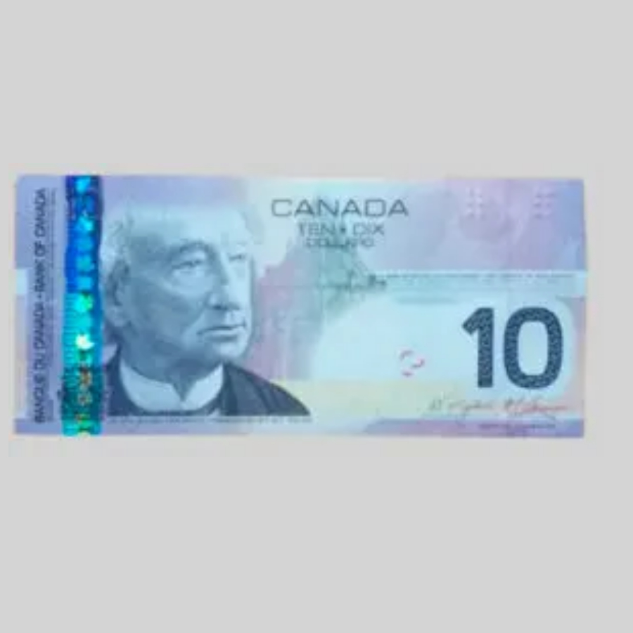 CAD $10 Bills