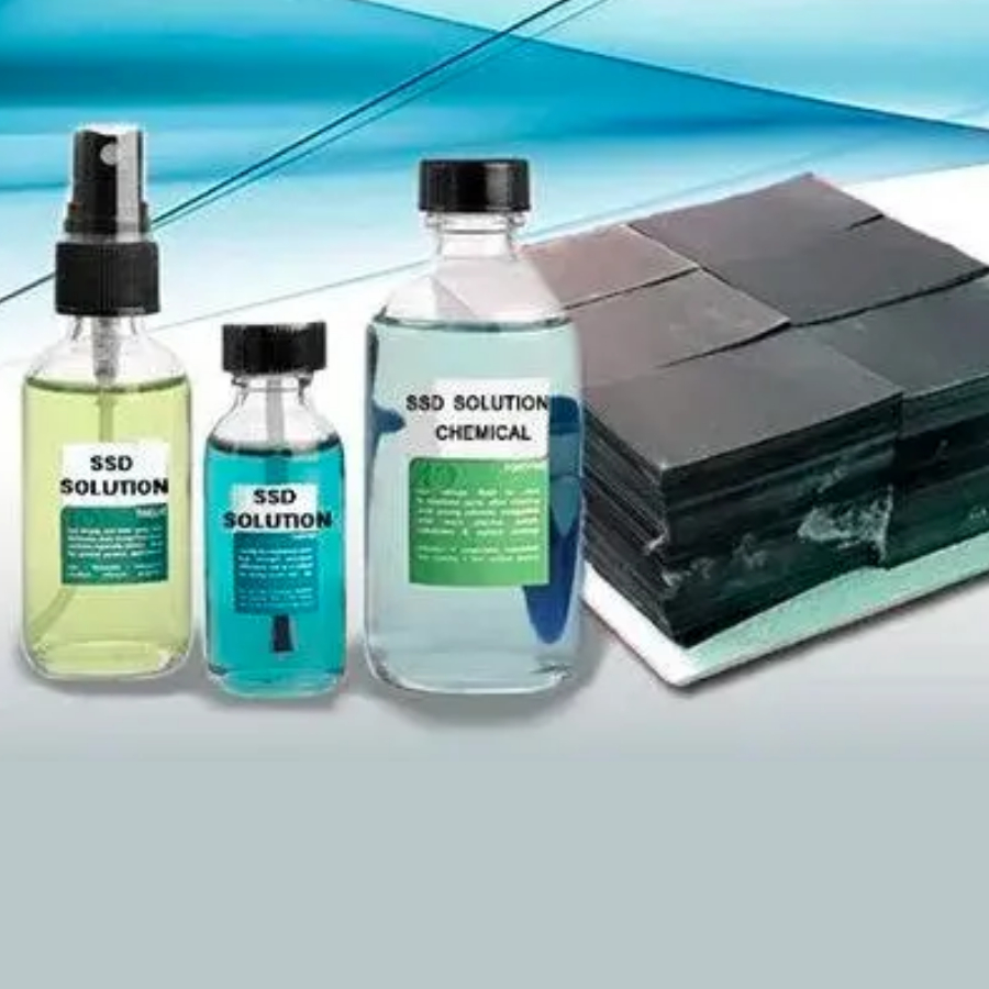 SSD chemical, cleaning black money