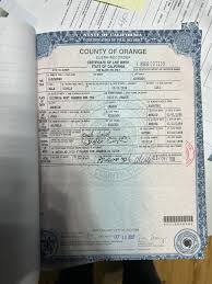 Buy a birth certificate
