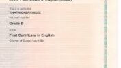 Buy Cambridge English Certificate